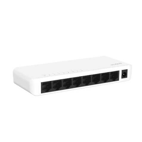 SWITCH 8 PORTE GIGABIT PLASTICA