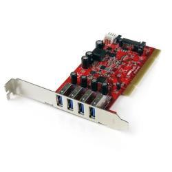 Startech.com 4 port pci superspeed usb 3.0 adapter card with sata / sp4 power