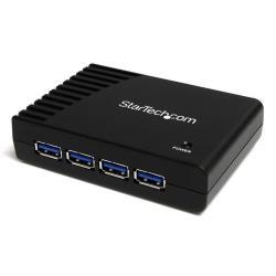 Startech.com 4 port black superspeed usb 3.0 hub