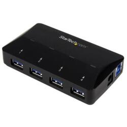 Startech.com 4-port usb 3.0 hub plus dedicated charging port - 1 x 2.4a port