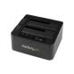 StarTech.com Dual Bay Hard Drive Duplicator, Standalone USB 3.0 (5 Gbps) / eSATA to 2.5/3.5" SATA III HDD/SSD Cloner/Copier, Hard Drive Docking Station, Hard Disk Cloner