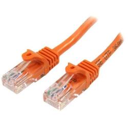 StarTech.com Cat5e Patch Cable with Snagless RJ45 Connectors - 2m, Orange