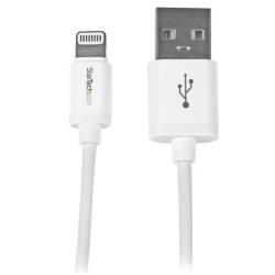Startech.com 1 m (3 ft.) usb to lightning cable - iphone / ipad / ipod charger cable - high speed charging lightning to usb cable - apple mf