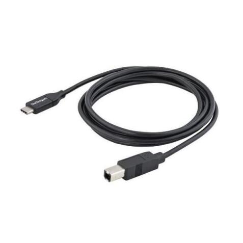 StarTech.com USB-C to USB-B Cable - M/M - 2 m (6 ft.) - USB 2.0