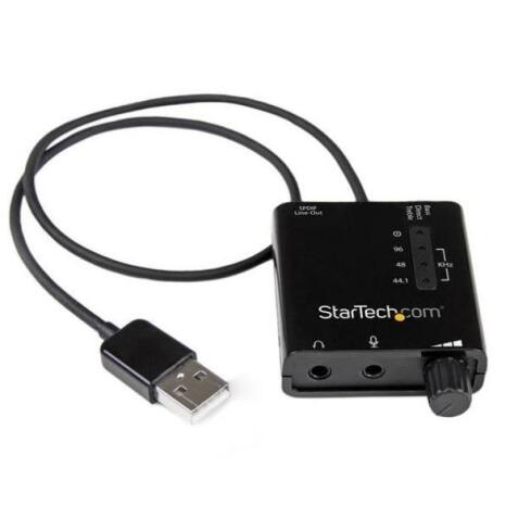 StarTech.com Scheda audio esterna adattatore audio stereo USB con audio digitale SPDIF