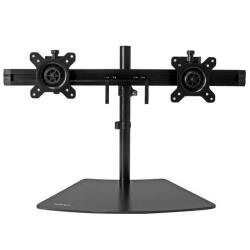 StarTech.com Dual-Monitor Stand - Horizontal - Black