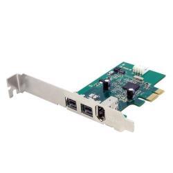 Startech.com 3 port 2b 1a 1394 pci express firewire card adapter