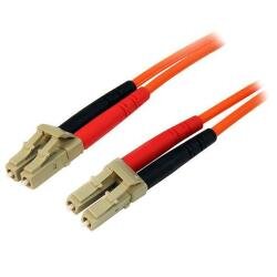 StarTech.com 30m Fiber Optic Cable - Multimode Duplex 50/125 - LSZH - LC/LC - OM2 - LC to LC Fiber Patch Cable (50FIBLCLC30) - network cable