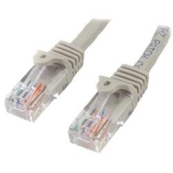 Cavo di rete CAT 5e - Cavo Patch Ethernet RJ45 UTP Grigio da 1m  antigroviglio - Cavo RJ45 M/M Cat 5e