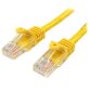 Cavo di rete CAT 5e - Cavo Patch Ethernet RJ45 UTP Giallo da 1m antigroviglio