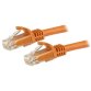 Cavo di rete CAT 6 - Cavo Patch Ethernet RJ45 UTP arancio da 10m antigroviglio