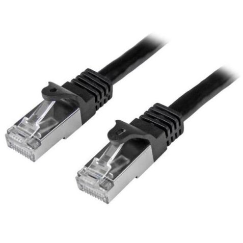 Cavo di rete Cat6 Ethernet Gigabit - Cavo Patch RJ45 SFTP da 2 m - Nero