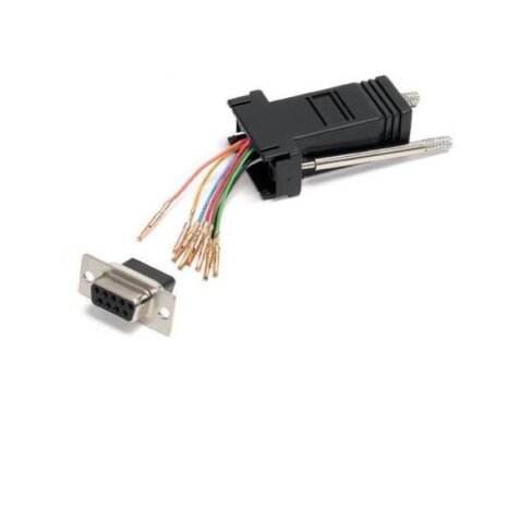 Adattatore Modulare seriale DB9 a RJ45 - F/F