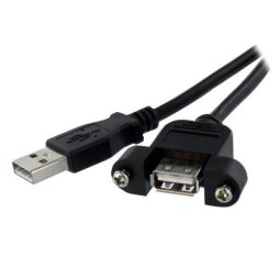 Cavo Prolunga USB 2.0 per montaggio a pannello di Tipo B/B - Connettore USB ad incasso - 60cm (USBPNLAFAM2)