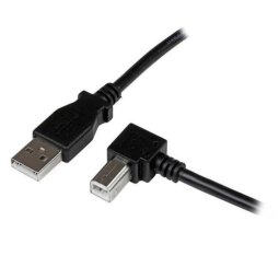 Cavo USB 2.0 A a B con angolare destro da 3 m - M/M