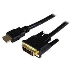 Cavo adattatore HDMI a DVI-D da 150 cm - Cavo connettore presa HDMI a presa DVI Maschio/Maschio - nero