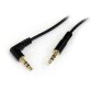 Cavo Audio Stereo 3 5mm slim angolato a destra da 1 8m - M/M