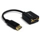 Cavo adattatore video DisplayPort a VGA - Convertitore attivo DP a VGA M/F  nero- 1920x1200 1080p (DP2VGA2)