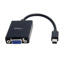 StarTech.com Mini DisplayPort to VGA Adapter - Active Mini DP to VGA Converter - 1080p Video - VESA Certified - mDP or Thunderbolt 1/2 Mac/P