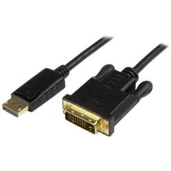 StarTech.com DisplayPort to DVI Converter Cable - DP to DVI Adapter - 3ft - 1920x1200 (DP2DVI2MM3) - display cable - 91.4 cm