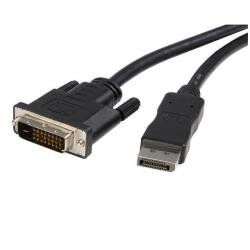 StarTech.com 6ft / 1.8m DisplayPort to DVI Cable - 1920x1200 - DVI Adapter Cable - Multi Monitor Solution for DP to DVI Setup (DP2DVIMM6) - 