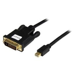StarTech.com 6 ft Mini DisplayPort to DVI Cable - M/M - MDP to DVI Cable - MiniDP to DVI - Mini DP to DVI Converter (MDP2DVIMM6) - DisplayPo