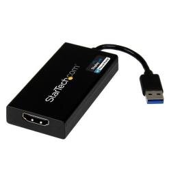 StarTech.com USB 3.0 to HDMI Adapter - 4K 30Hz Ultra HD - DisplayLink Certified - USB Type-A to HDMI Display Adapter Converter for Monitor -