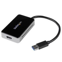 Adattatore scheda USB 3.0 a HDMI e DVI con hub USB a 1 porta - 1920x1200 - Scheda grafica esterna doppio monitor (USB32HDEH)