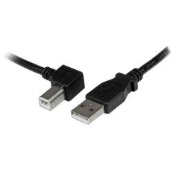 Cavo USB 2.0 A a B con angolare sinistro 2 m - M/M (USBAB2ML)