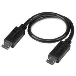 StarTech.com USB OTG Cable - Micro USB to Micro USB - M/M - 8 in.