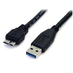 Cavo USB 3.0 SuperSpeed 50 cm nero A a Micro B - M/M