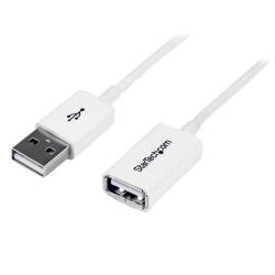 Cavo di prolunga USB 2.0 da 1m A ad A - M/F - Cavo estensione 1x USB A (M)  1x USB A (F) - Bianco (USBEXTPAA1MW)