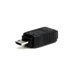 Adattatore Micro USB a Mini USB 2.0 M/F -  1x Micro USB-B Maschio - 1x Mini USB-B Femmina - Nero (UUSBMUSBMF)