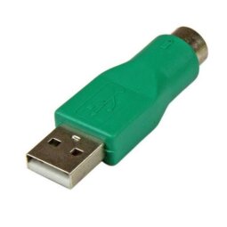 Adattatore mouse da PS/2 a USB di ricambio -  solo per mouse compatibili con PS/2 e USB - F/M(GC46MF)