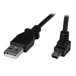 StarTech.com 1m Mini USB Cable - A to Up Angle Mini B