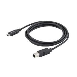 Startech.com usb-c to usb-b cable - m/m - 2 m (6 ft.) - usb 2.0