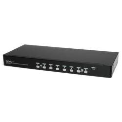 Kit Switch KVM USB montabile a rack 1U 8 porte con funzione OSD e cavi