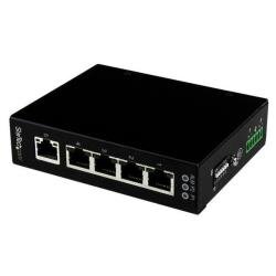 Switch di rete Commutatore Industriale Gigabit Ethernet a 5 porte non gestito - Guide DIN / Montabile a parete (IES51000)