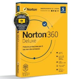 NORTON 360 DELUXE 50GB IT 1 USER 5 DEVICE 12MO GENERIC RSP MM BOX