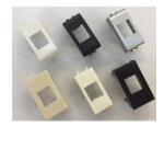 CF10 ADATTATORE KEYSTONE PER BTICINO MATIX GO COLORE BIANCO