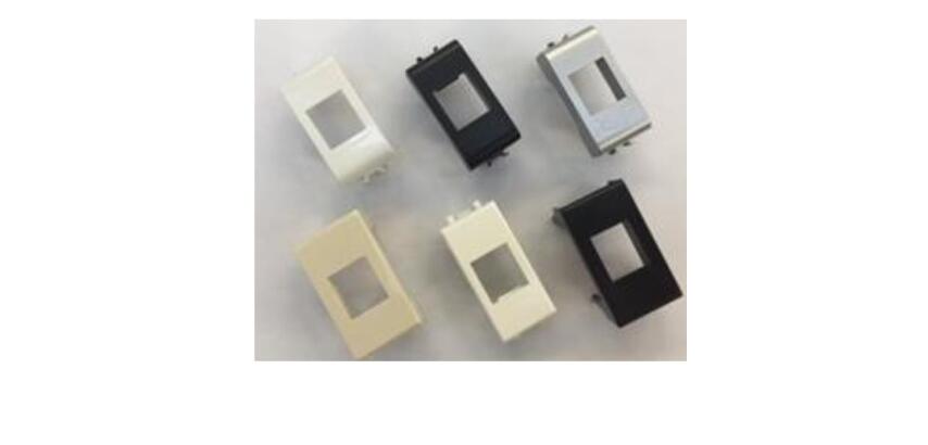 CF10 ADATTATORE KEYSTONE PER BTICINO MATIX GO COLORE BIANCO