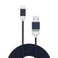 PANTONE MICROUSB CABLE 1.5MT NAVYBL