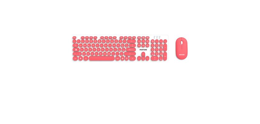 PANTONE - Kit Tastiera e Mouse Wireless