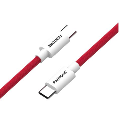 PANTONE USB-C TO USB-C CABLE 60W RD