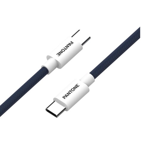 PANTONE USBC TO USBC CABLE NAVY BL