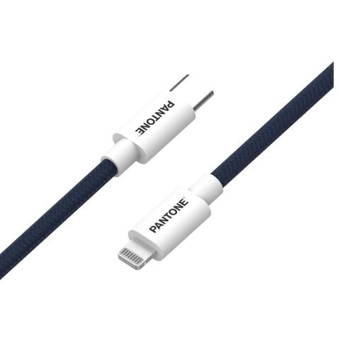 PANTONE USBC TO LIGHTN CABLE NAVYBL