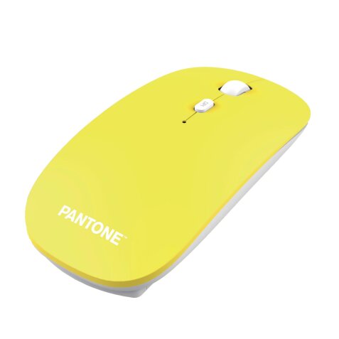 PANTONE WIRELESS MOUSE YELLOW