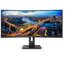 Philips B Line 346B1C/00 computer monitor 86.4 cm (34") 3440 x 1440 pixels Quad HD LCD Black