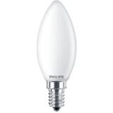 LED CANDELA/ OLIVA VETRO SMERI 40W E14 4000K NON-DIM