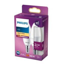 Philips lampadina a Oliva e Lustre 40W